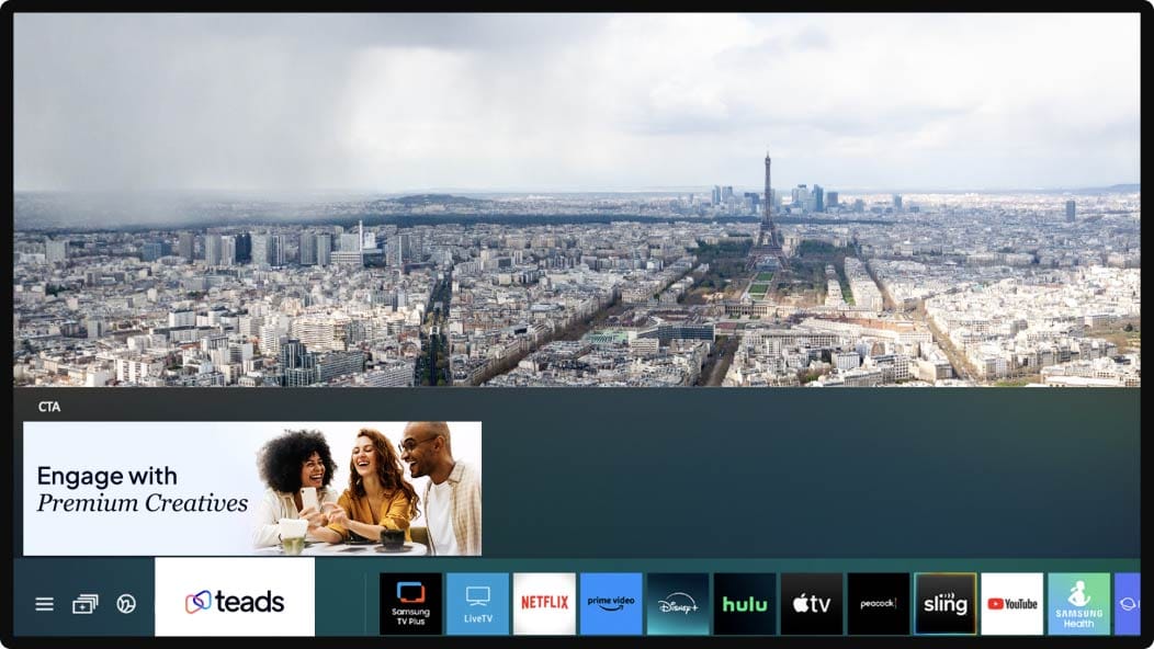 CTV HomeScreen - Ad Formats Specifications